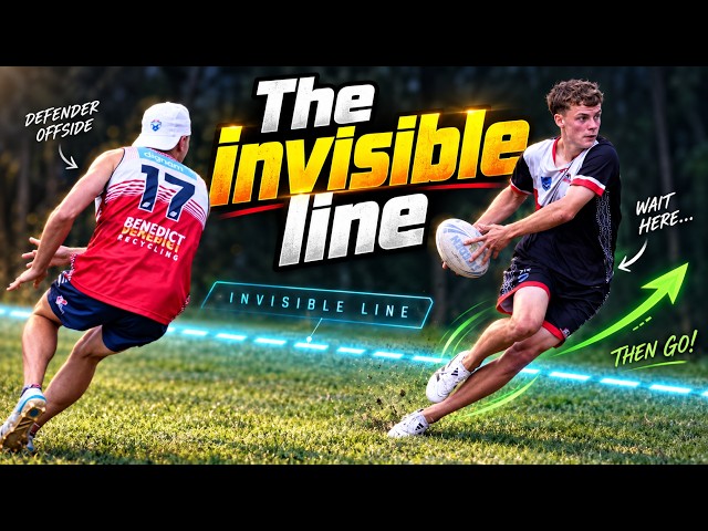 Get an attacking overlap! | Touch Rugby/Football