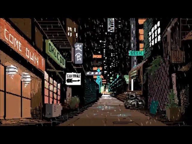 Chill Lofi Beats To Study/Relax 🌧️ - a rainy night