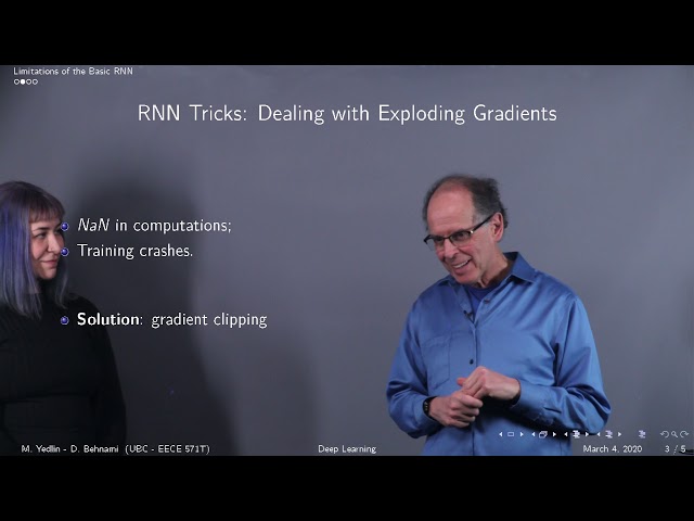 Limitations of the basic RNN
