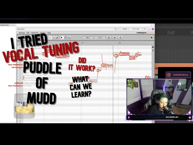 I tried Vocal Tuning Puddle of Mudd's "About A Girl" - Can it Be Fixed?