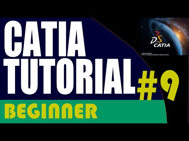 9- CATIA Beginner Tutorial: Circle Profiles