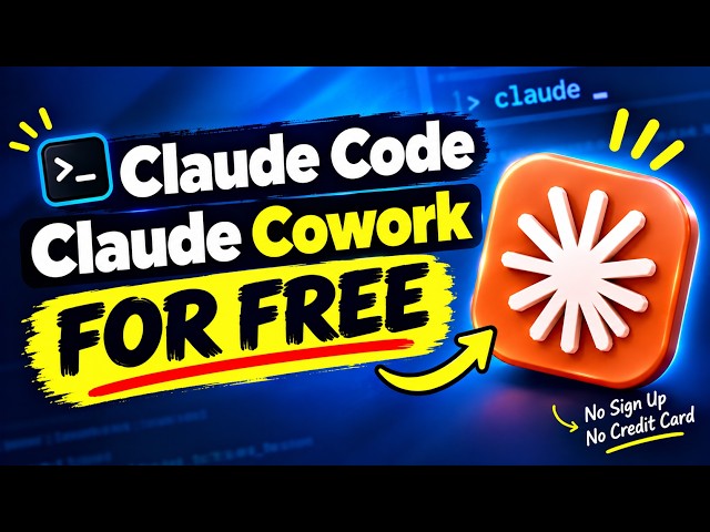 Use Claude Code & Cowork for FREE 🤯