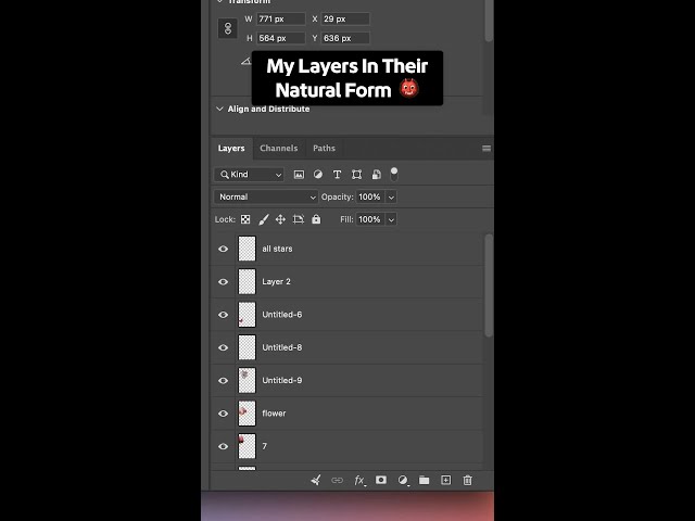 Organize Your PSDs with Layer Cleanup in #Photoshop #shorts