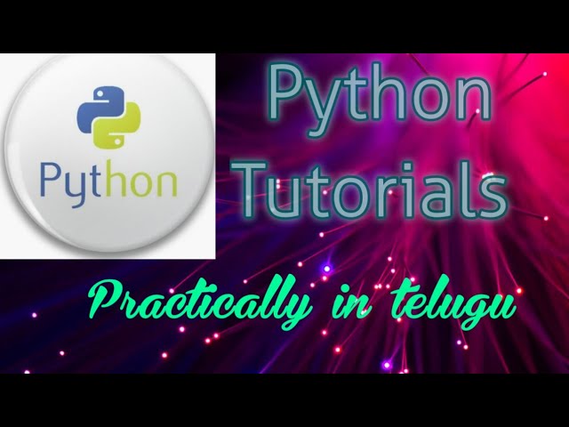 Python introduction || characteristics || applications of python|| 1 ||Python tutorials in telugu