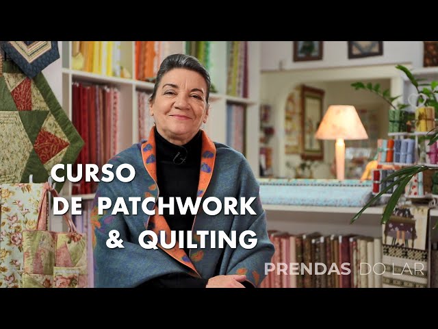 Curso Online de Patchwork e Quilting! Formação de Professores e Criação no Patchwork e Quilting