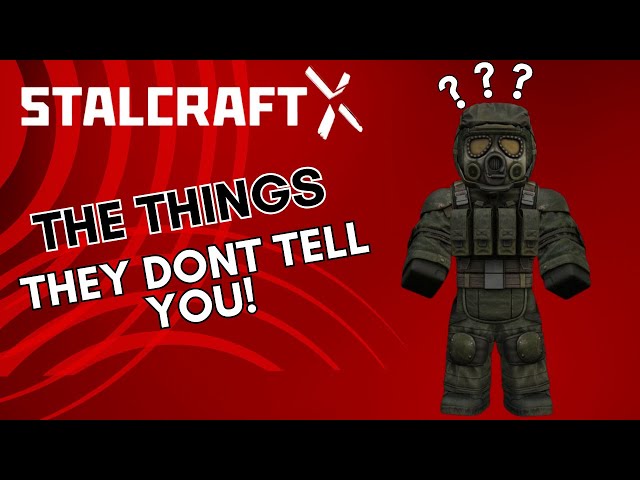 StalcraftX Beginner guide TIPS you might not KNOW