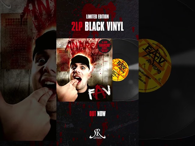 Zum 1. Mal auf Vinyl: Anarcho von #Favorite. Link in der Bio. #vinyl #anniversary #15jahre #limited
