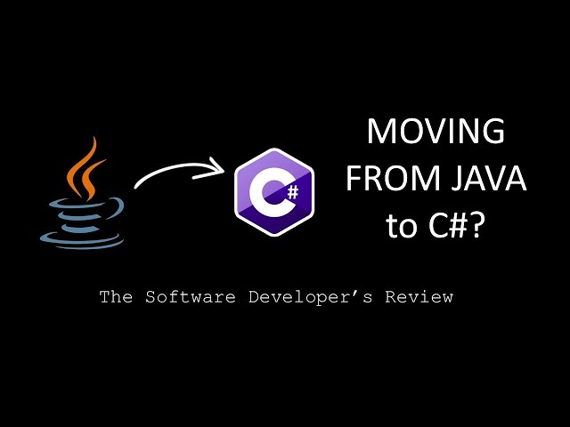 Watch this before moving from Java to C# | Developer Review