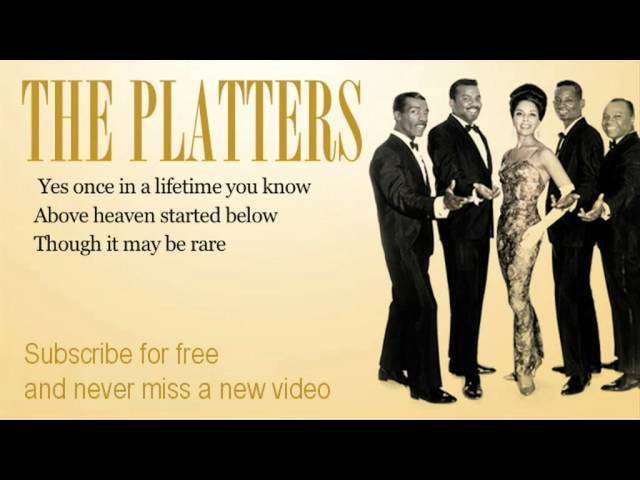 The Platters - One In a Million - Lyrics