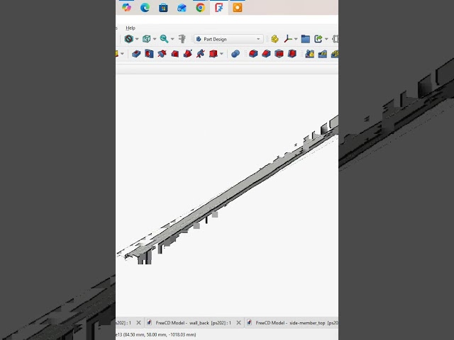 FreeCD Model -  side-member_bottom  [ps202]