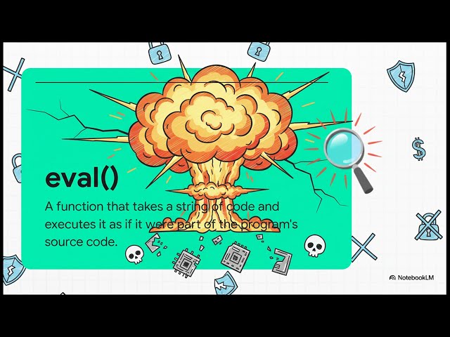 The Evil of eval: The Nuclear Bomb Option of Programming (The Hidden Cost of eval)