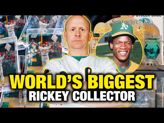 He's Collected Rickey Henderson for 40 years
