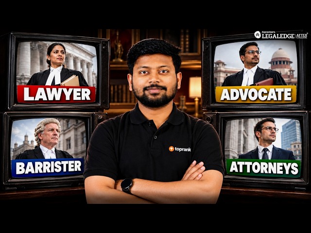 Lawyer vs Advocate vs Barrister: What's the Real Difference?