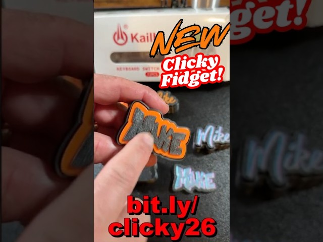 NEW Tinkercad Clicky Fidgets & Fancy Text: Beginner Ready! 💯🤯