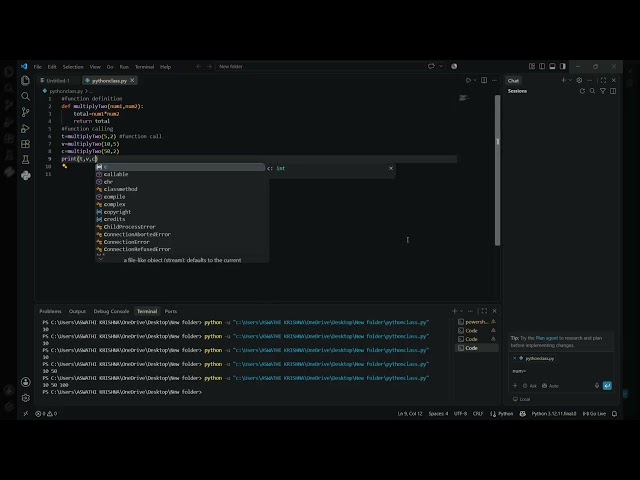Part 20 || Python Tutorial || Functions