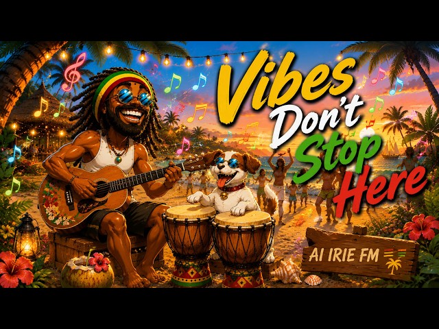 🔊Vibes Don't Stop Here | Feel-Good Tropical Reggae 🎶✨