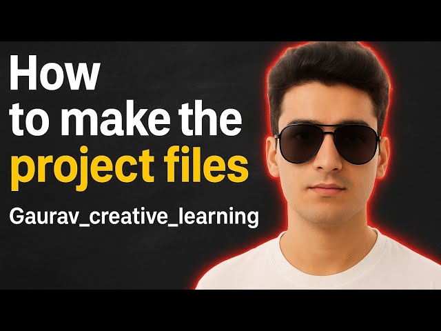 How to make the project files || file kaise banaye || full decoration || very short tricks ||