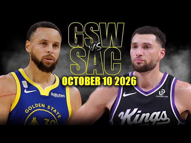 Golden State Warriors vs Sacramento Kings Full Game Highlights - October 10, 2026 | NBA Preseason