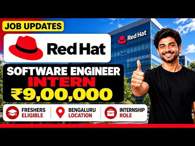 Software Engineering Intern Jobs 2026 | Freshers & Students | Pune & Bangalore | Red Hat Hiring