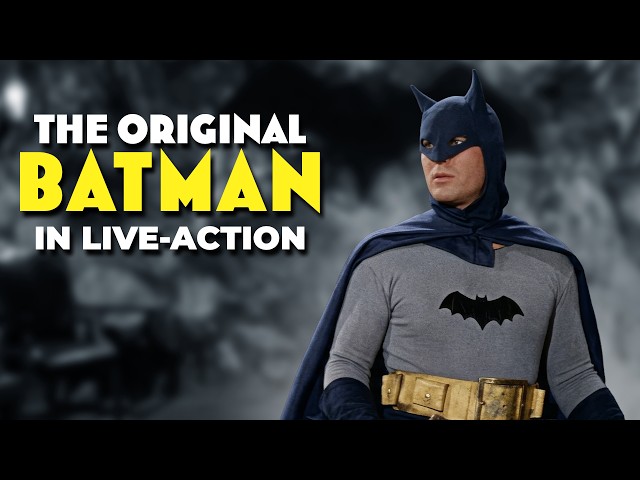 The FIRST Batman・Government AGENT?!