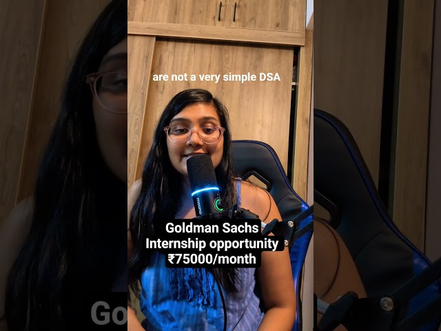 Goldman Sachs Hackathon 2026 | Internship Opportunity| Previous year questions #goldmansachs