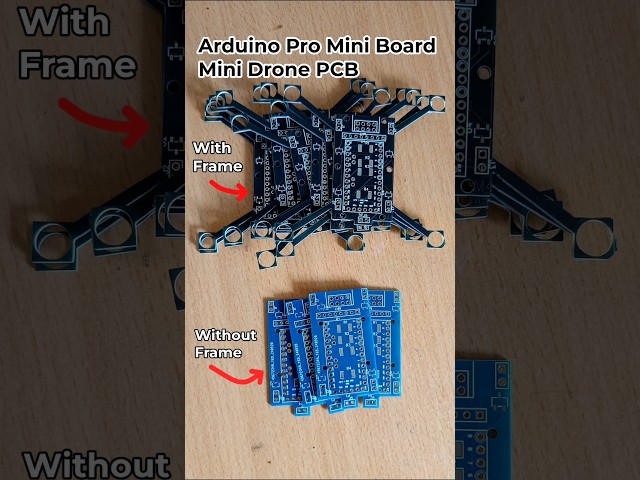 DIY Mini Drone PCB For Arduino Pro Mini Board #shorts #drone #arduino #viral #fpv