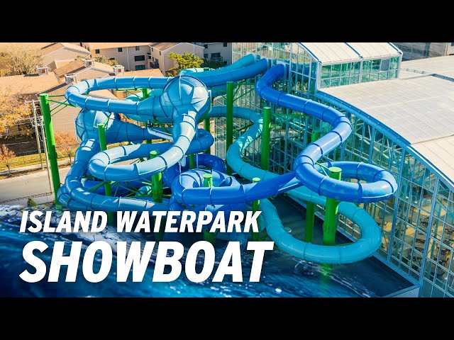 NEW Island Water Park at Showboat Atlantic City | All Waterslides POV