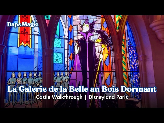 La Galerie de la Belle au Bois Dormant Walkthrough | Disneyland Paris 4K