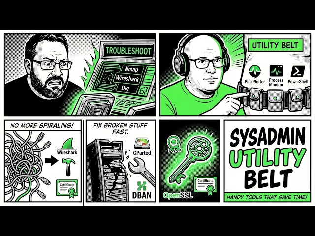 What Tools Do SysAdmins Actually Use Every Day? - SysAdmin Weekly - 058