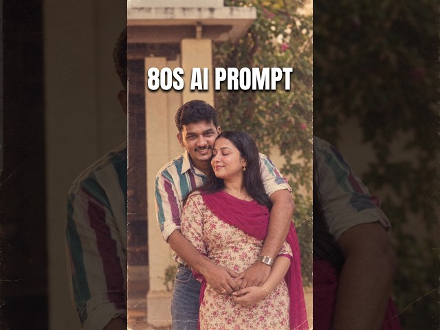 Turn Normal Photos Into 80s Retro Classics With AI Prompt