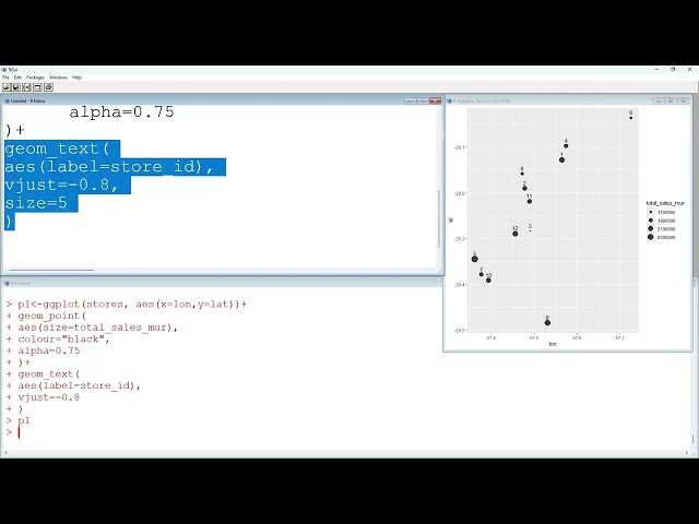 Point Map in R