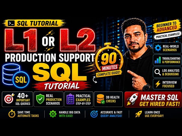 Learn MySQL in 90 Minutes 🤯 | Full Course for Beginners 🔥