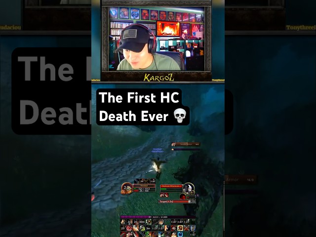 The First Hardcore Death Ever (2019). The Birth of the Hardcore Challenge. RIP Ironlad. #wowclassic
