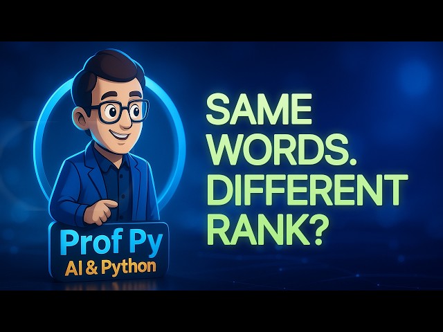 Sequential Dependence Model in Python: Rank Documents by Word Proximity