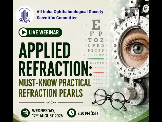 APPLIED REFRACTION: Must Know Refraction Pearls