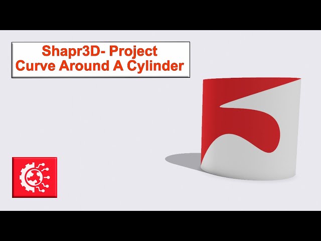 Shapr3D Tutorial: Project a Curve Around a Cylinder