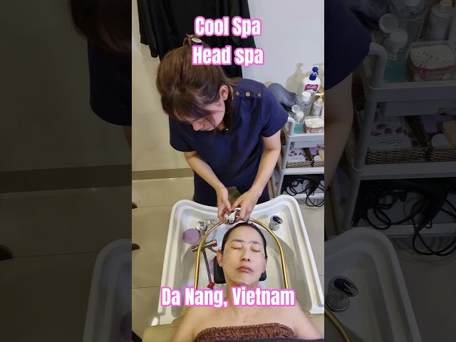 @KingluxurybarberHanoi Head Spa #danang #headspa #hairwashing