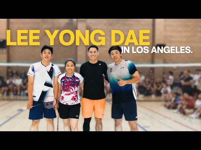 Exhibition Match with Lee Yong Dae in Los Angeles