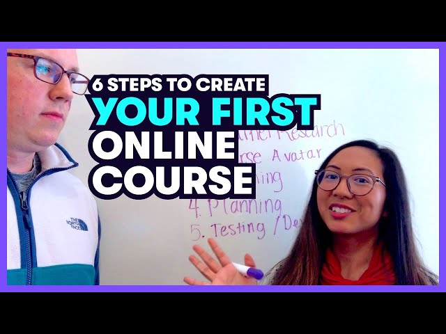 How to Create an ONLINE COURSE (For Beginners!)