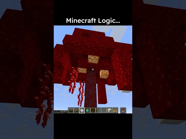 minecraft logic in a nutshell