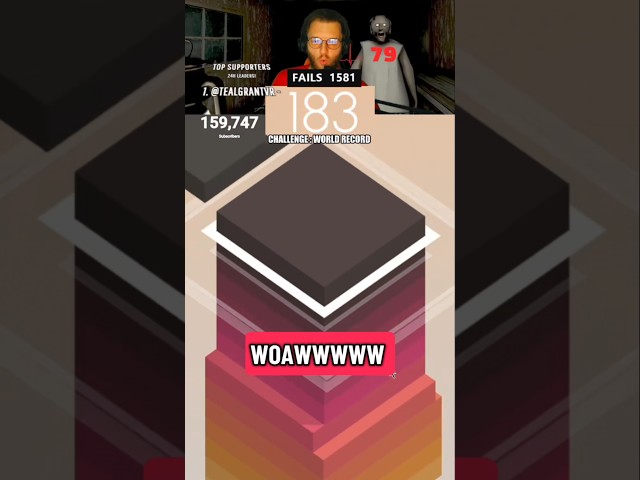 Stack but with a geometry dash karaoke time? #geometrydash #mobilegaming