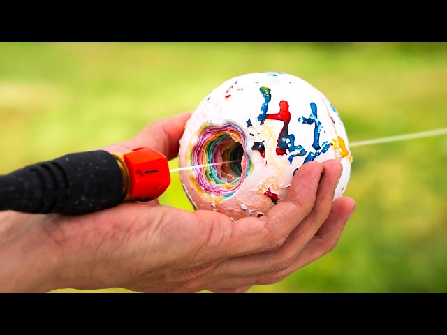 4000 PSI Vs World's Biggest Jawbreaker!