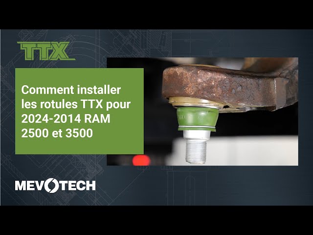 How to Install TTX Ball Joints for 2024-2014 RAM 2500 & 3500