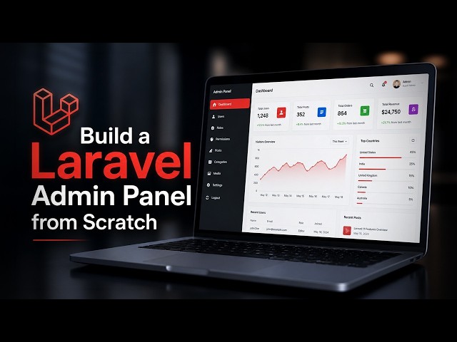 Laravel Food Store: Build a Custom Admin Panel