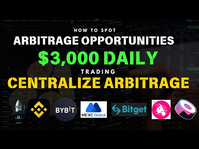 Make over $3k Daily with CEX Arbitrage Trading: How to Spot Profitable Opportunities #arbitrage