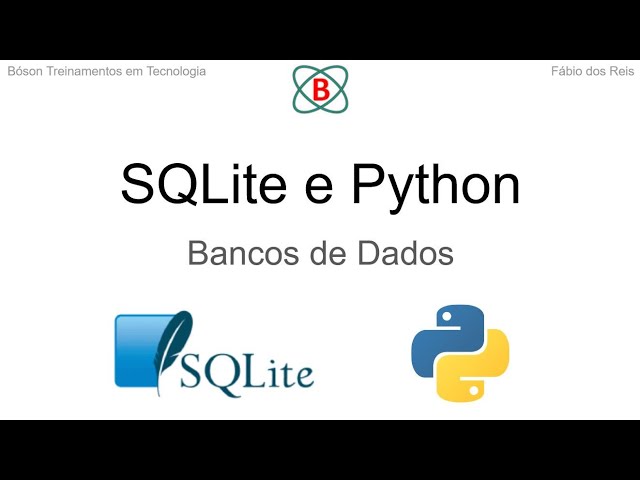Projeto CRUD SQLite e Python - Apresentação e criação do BD, tabelas e inserção de dados