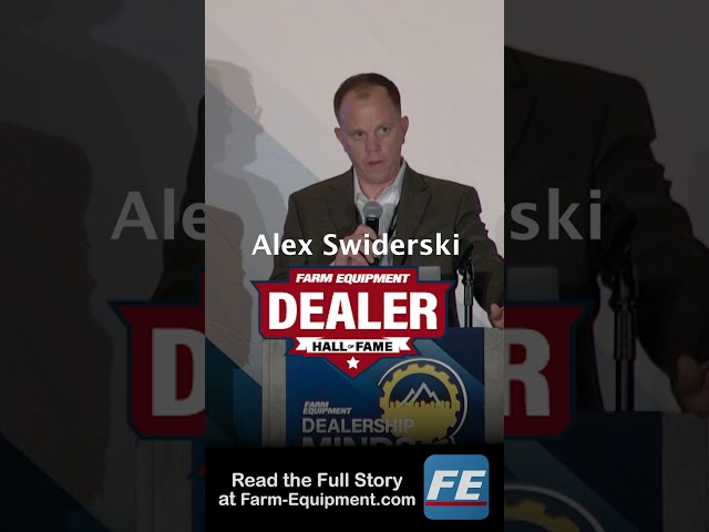 Alex Swiderski Dealer Hall of Fame 2026
