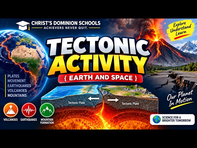 TECTONIC ACTIVITY [ EARTH AND SPACE]