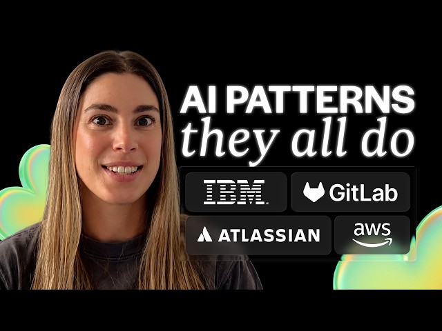 The AI Design Patterns Top Companies Are Using [IBM, AWS, Atlassian, GitLab]