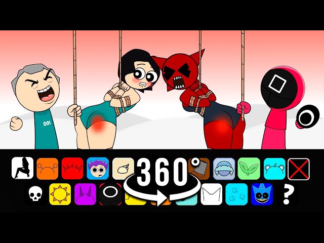 360º VR Incredibox Sprunki OC New LOVE Mod Mroona vs Guard and Player 001